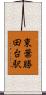 東葉勝田台駅 Scroll