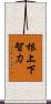 根上下智力 Scroll
