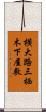 横大路三栖木下屋敷 Scroll