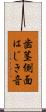 歯茎側面はじき音 Scroll