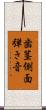 歯茎側面弾き音 Scroll