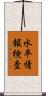 水平情報検査 Scroll