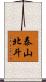 泰山北斗 Scroll