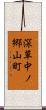 深草中ノ郷山町 Scroll