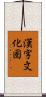 漢字文化圏 Scroll
