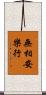 無相安樂行 Scroll