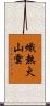 熾熱火山雲 Scroll