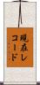 現在レコード Scroll