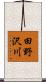 田野沢川 Scroll