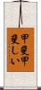 甲斐甲斐しい Scroll