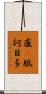 盧㕧胝訶目多 Scroll