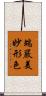 端嚴美妙形色 Scroll