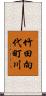 竹田向代町川 Scroll