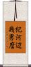 紀河辺幾男麿 Scroll