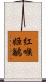 紅喉姬鶲 Scroll
