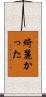 綺麗かった Scroll