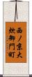 西ノ京大炊御門町 Scroll