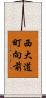 西大道町向前 Scroll
