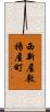 西新屋敷揚屋町 Scroll