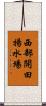 西部開田揚水場 Scroll
