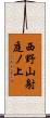 西野山射庭ノ上 Scroll