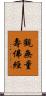 觀無量壽佛經 Scroll