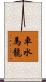 車水馬龍 Scroll