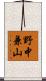 野中兼山 Scroll