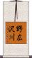野広沢川 Scroll
