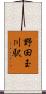 野田玉川駅 Scroll