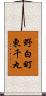 野白町東千丸 Scroll