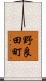 野良田町 Scroll