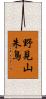 野見山朱鳥 Scroll