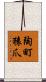 陶町猿爪 Scroll