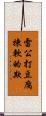 雷公打豆腐，揀軟的欺 Scroll