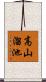 高山溜池 Scroll