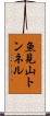 魚見山トンネル Scroll