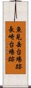 魚見岳台場跡長崎台場跡 Scroll