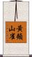 黃頰山雀 Scroll