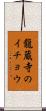 龍蔵寺のイチョウ Scroll