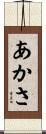 あかさ Scroll