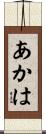 あかは Scroll