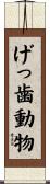 げっ歯動物 Scroll