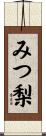 みつ梨 Scroll