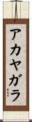 アカヤガラ Scroll
