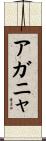 アガニャ Scroll