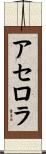 アセロラ Scroll