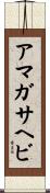 アマガサヘビ Scroll