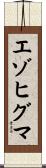 エゾヒグマ Scroll