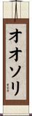 オオソリ Scroll